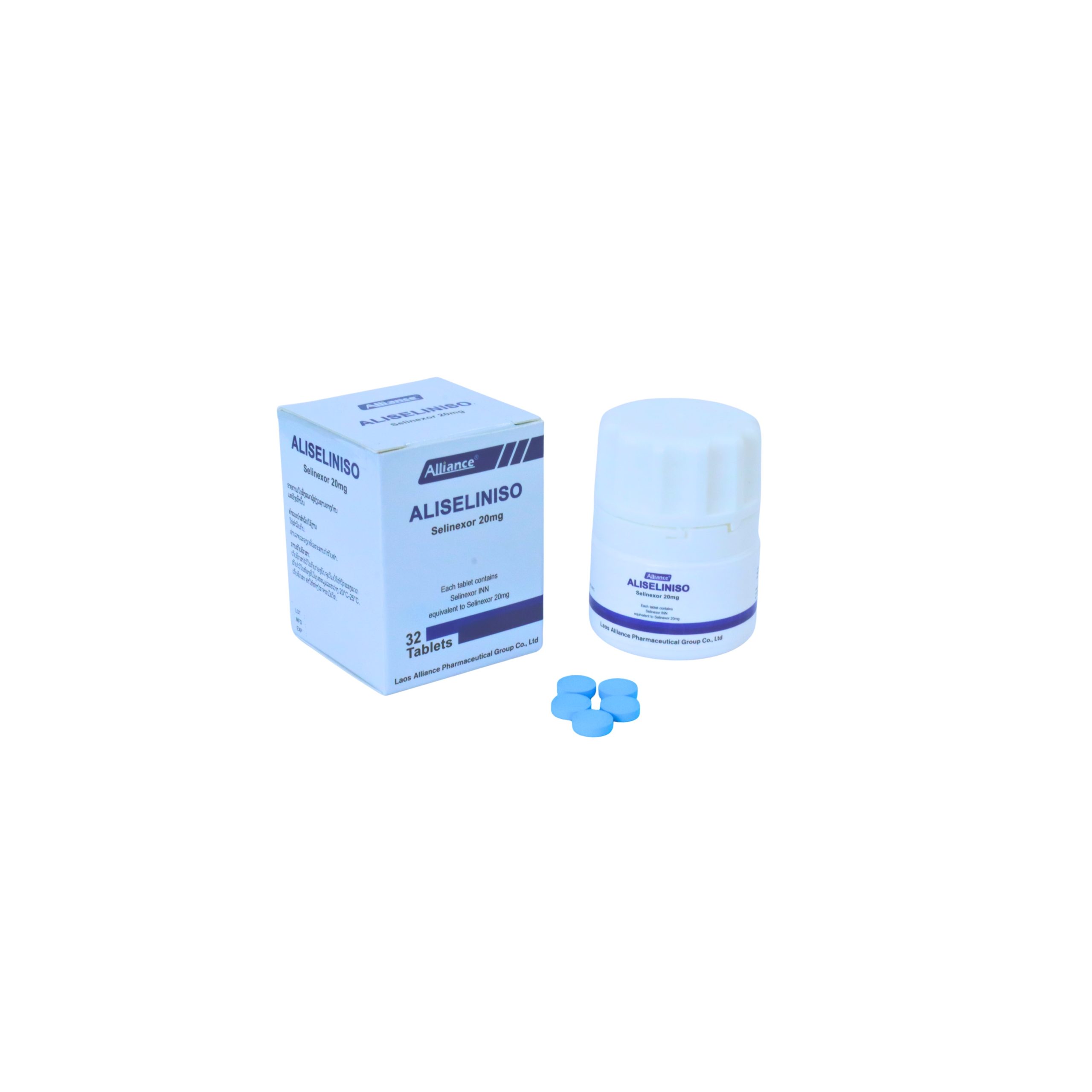 【us:Xpovio】Selinexor 20mg/tablet 32tablets/bottle