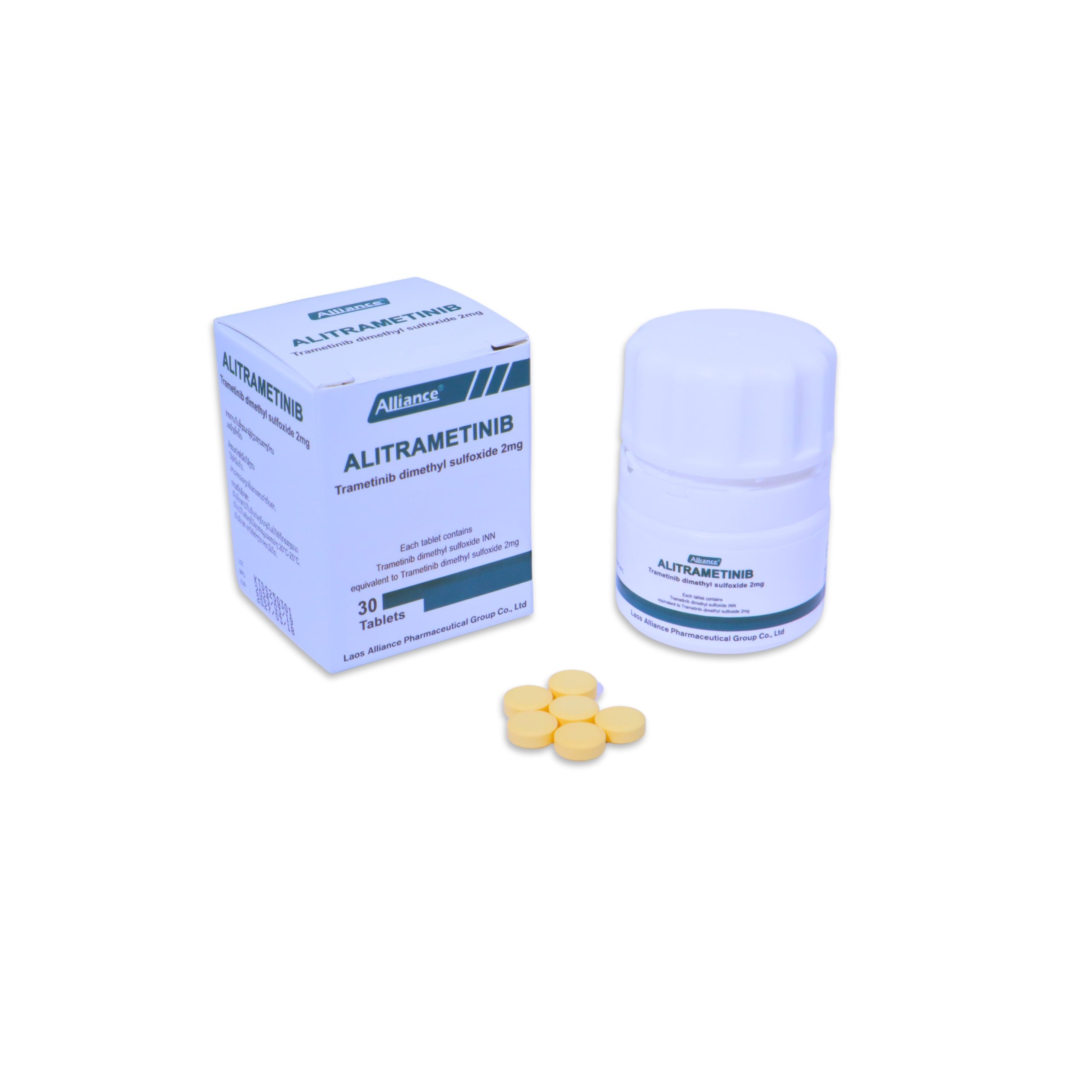 【us:Mekinist】Trametinib 2mg/tablet 30tablets/bottle