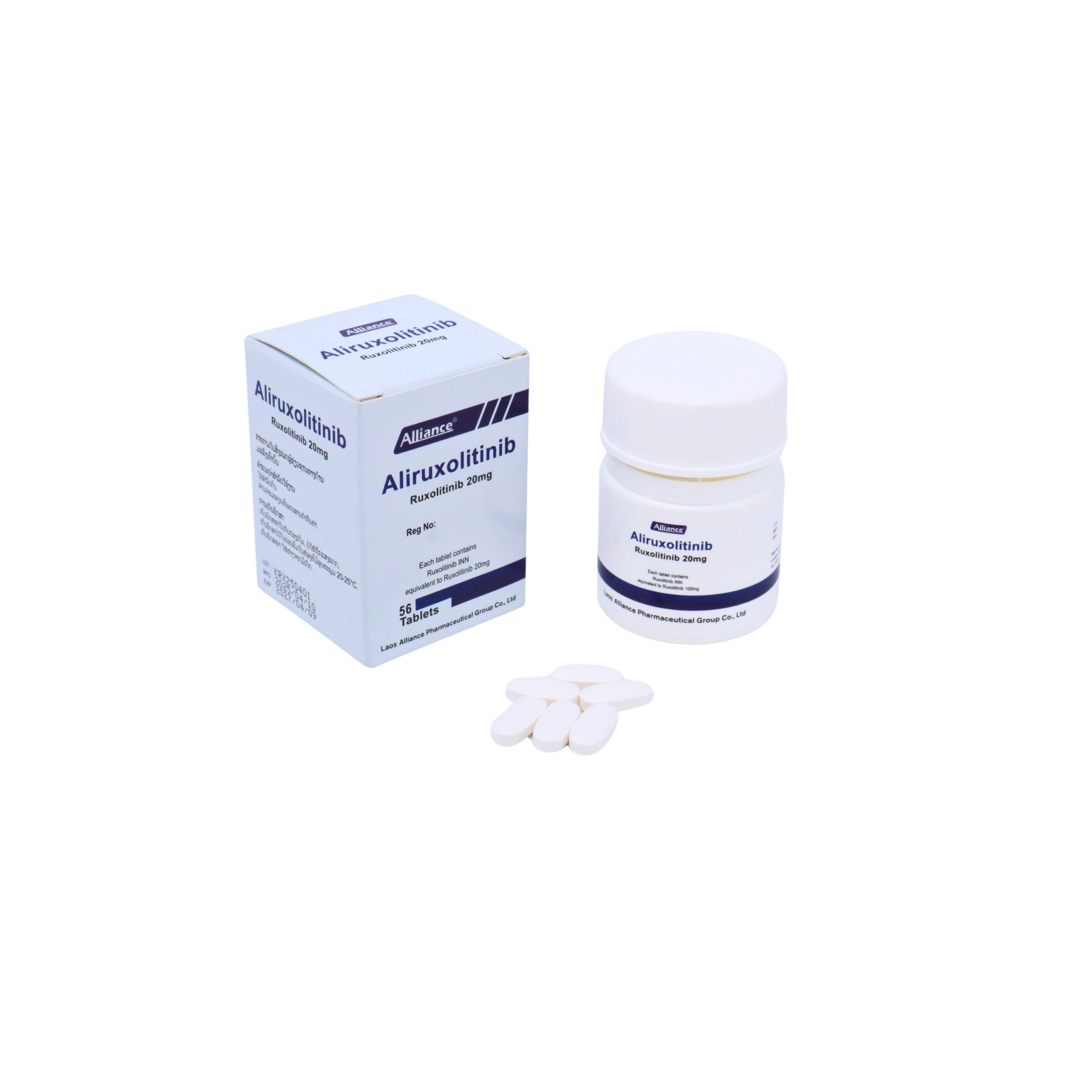 【us:Jakafi】Ruxolitinib 20mg/tablet 56tablets/bottle