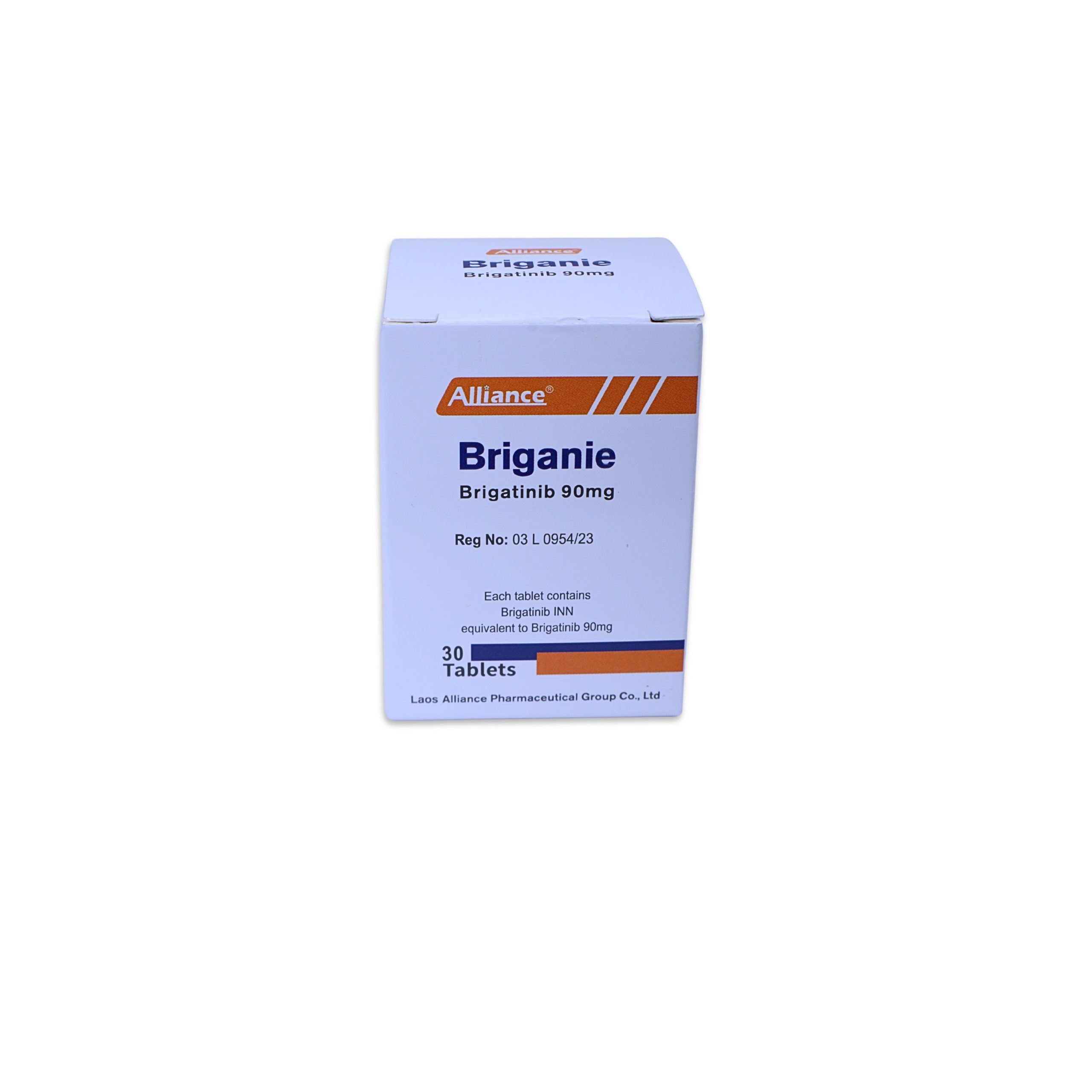 【us: Alunbrig】Alliance BRIGANIE Brigatinib 90mg/tablet 30tablets/bottle - Image 2