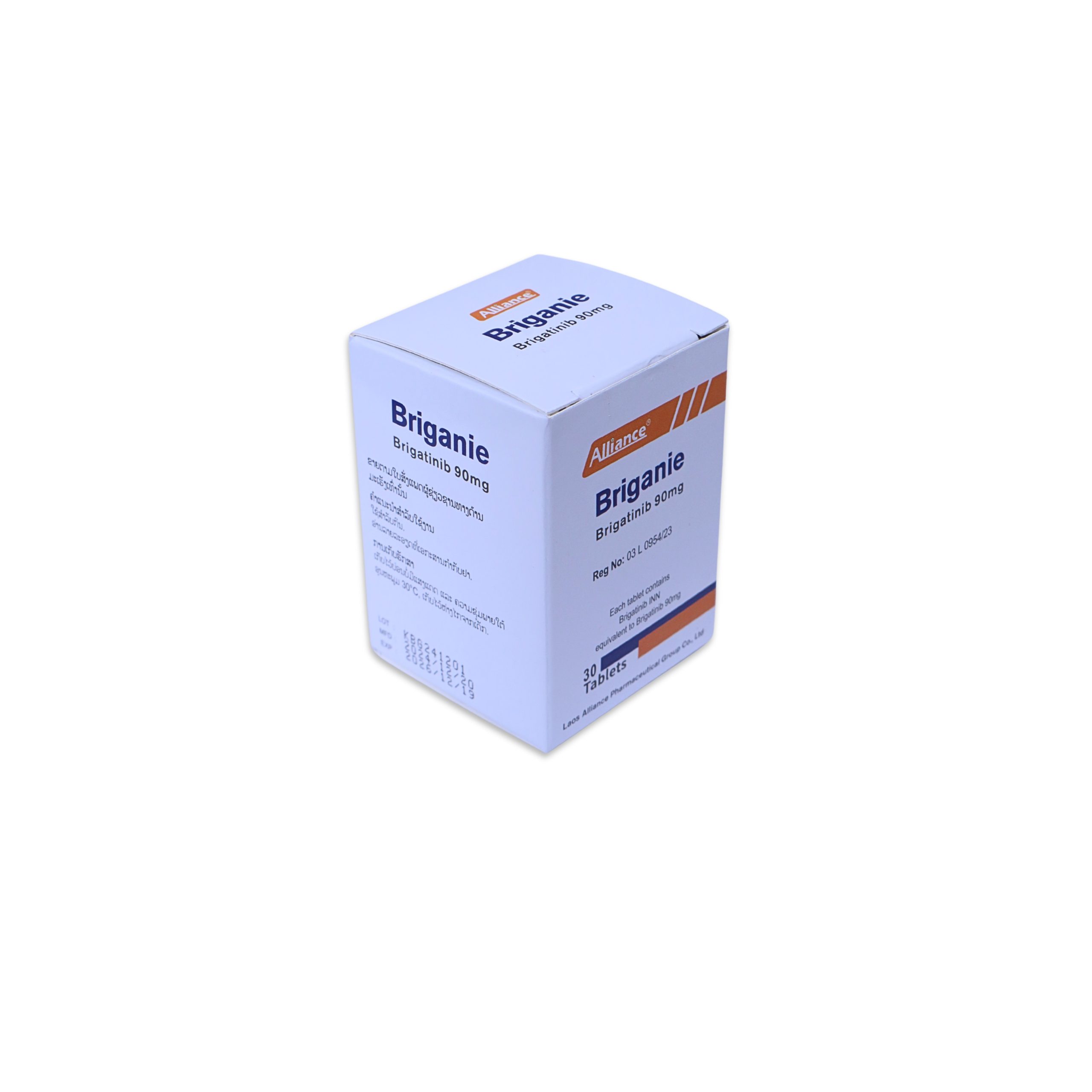 【us: Alunbrig】Alliance BRIGANIE Brigatinib 90mg/tablet 30tablets/bottle - Image 3