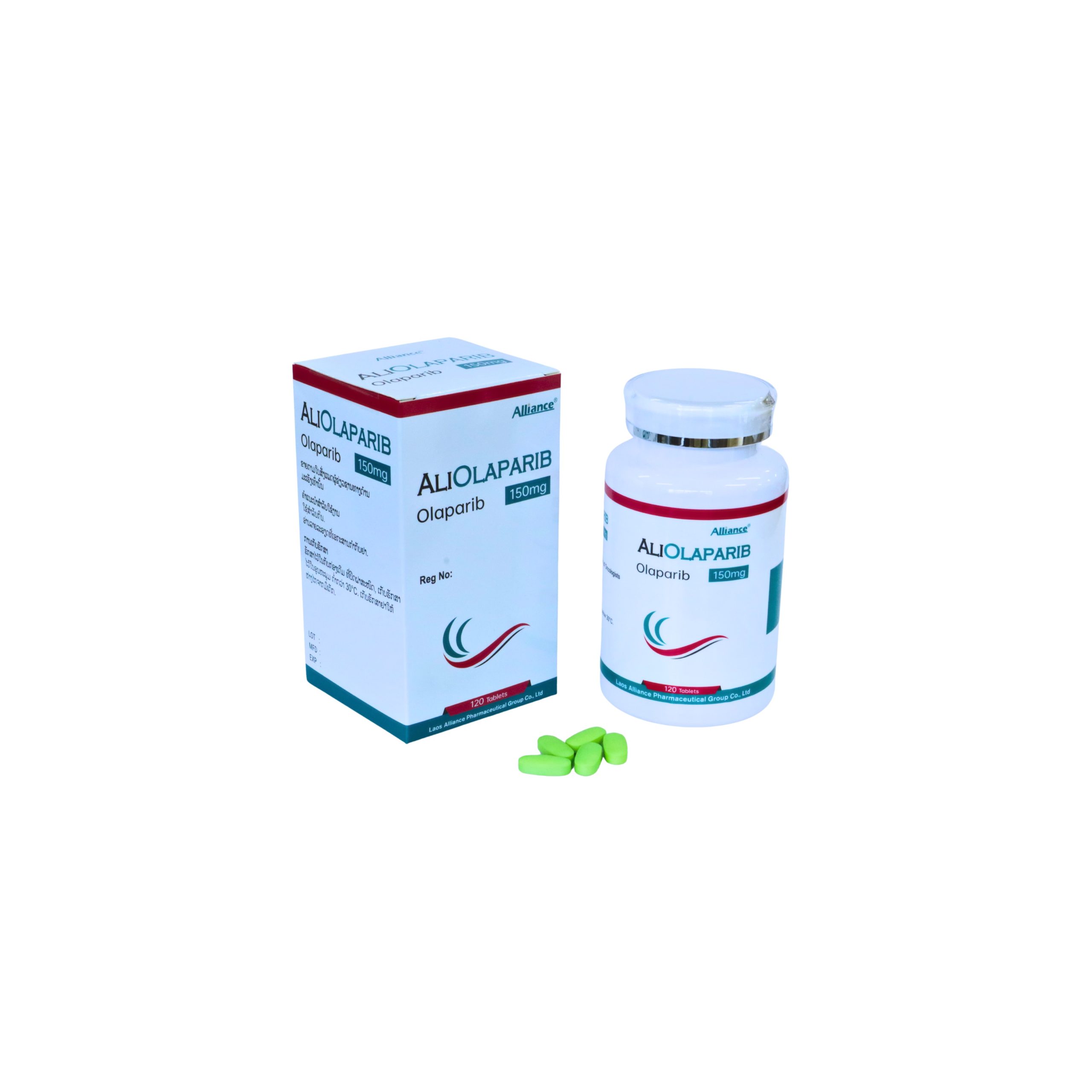 【us:Lynparza】Olaparib 150mg/tablet 120tablets/bottle
