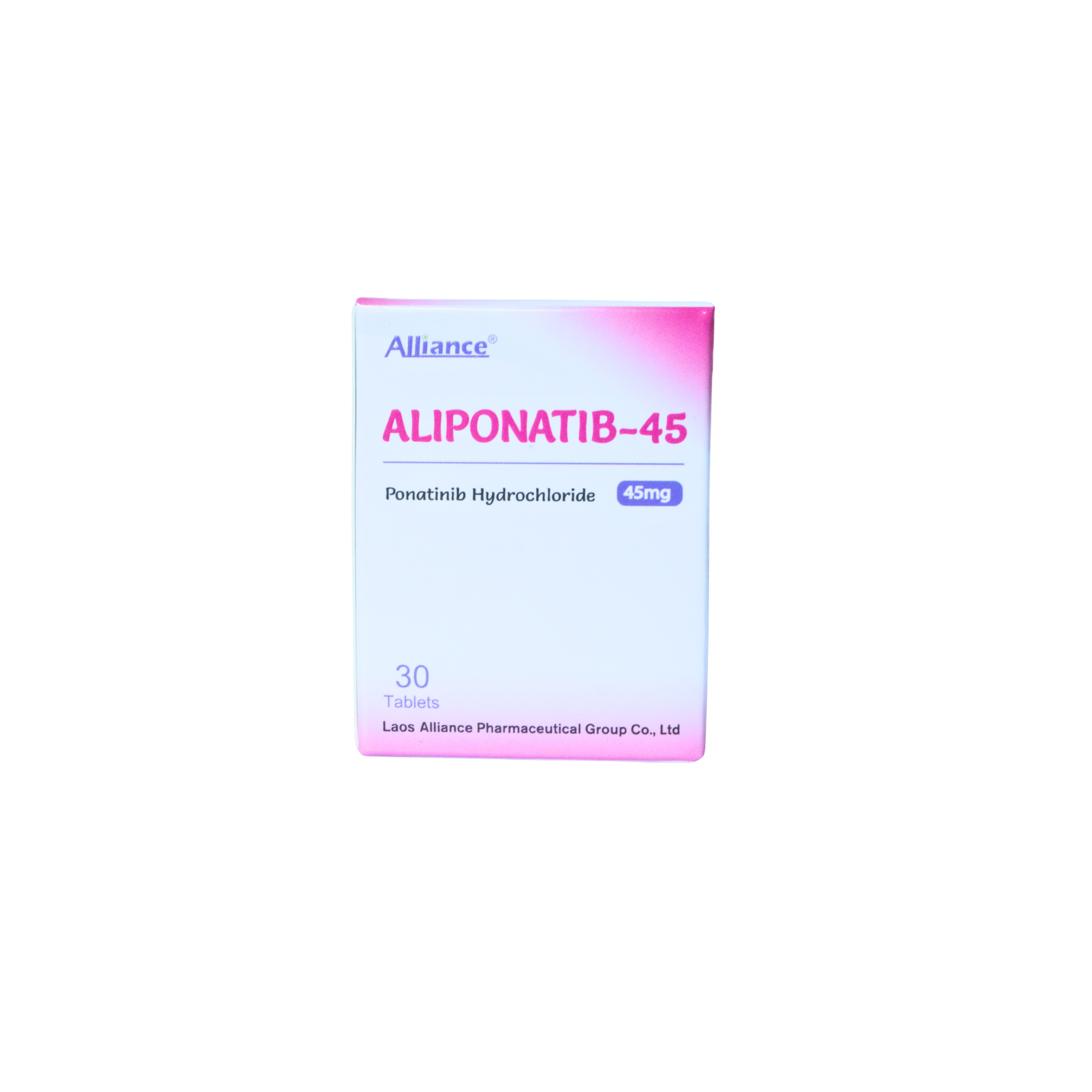 【us:Iclusig】Ponatinib 45mg/tablet 30tablets/bottle - Image 2