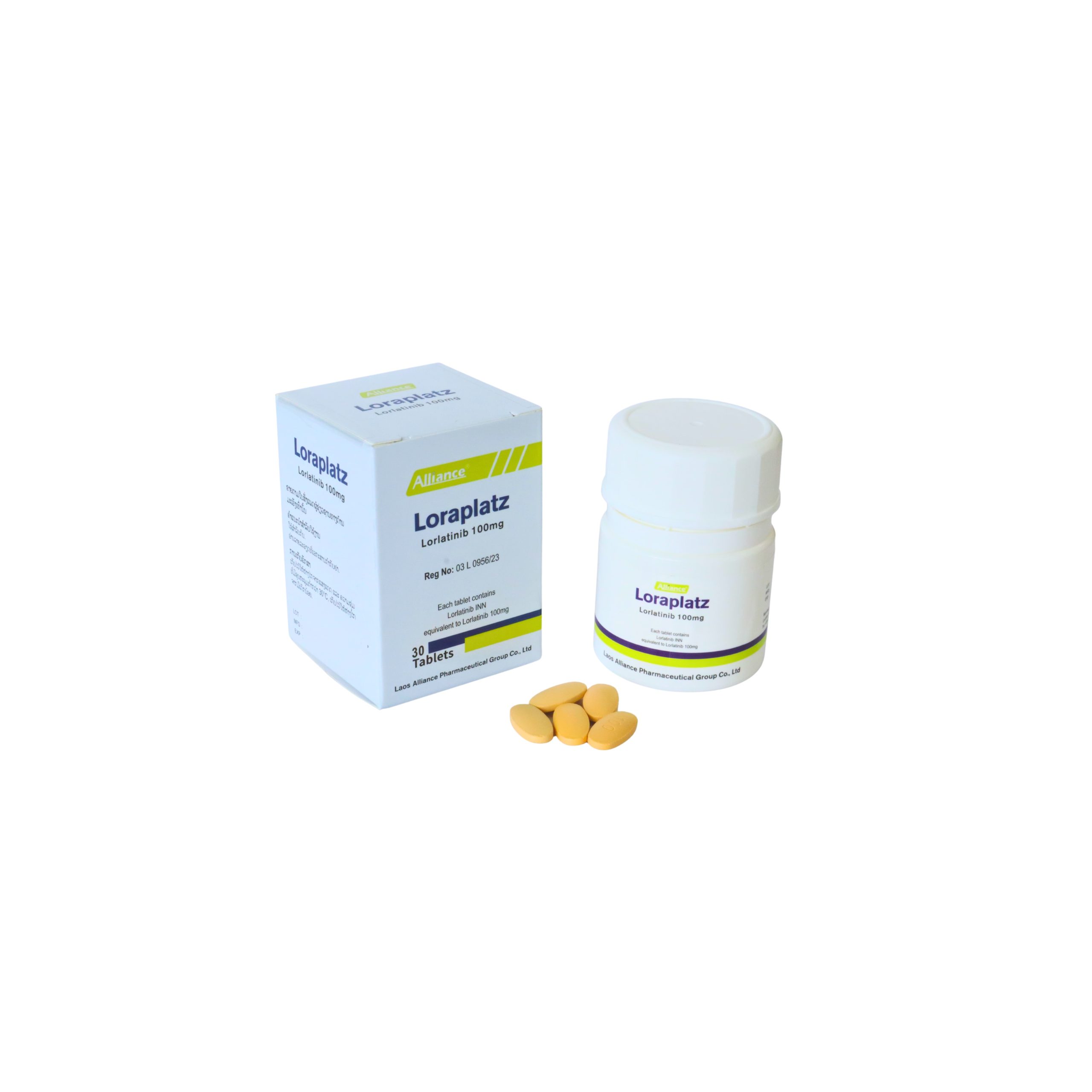 【us:Lorbrena】Lorlatinib 100mg/tablet 30tablets/bottle